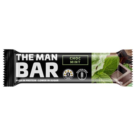 The Man Bar Choc Mint 50g Choice Pharmacy