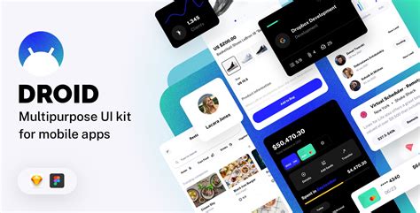 Droid Multipurpose Ui Kit For Mobile Apps Is Here Whiteui Store