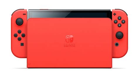 The New Mario Red Nintendo Switch Oled