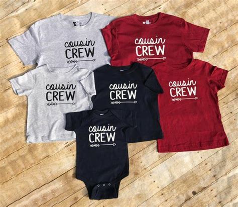 Cousin Crew Shirt. the Original Cousin Crew Shirts. Cousin - Etsy ...