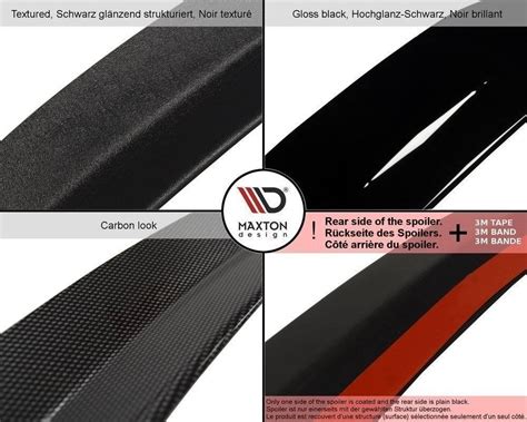 Spoiler Cap BMW X7 M Pack G07 Gloss Black Our Offer BMW X7 G07