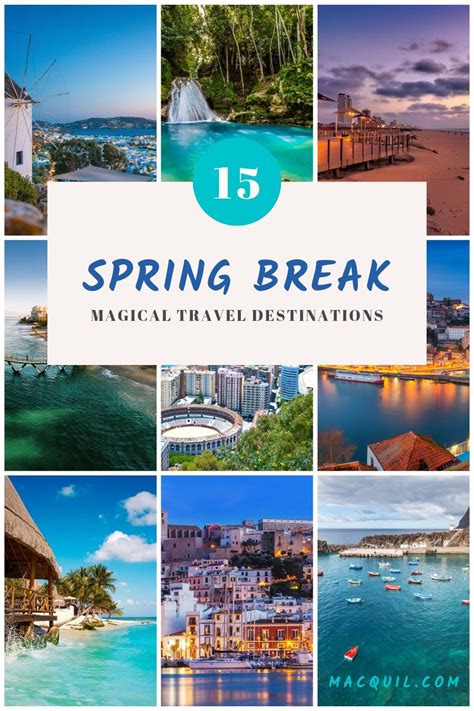 Spring Break Destinations Spring Getaway Spring Vacation Spring Trip