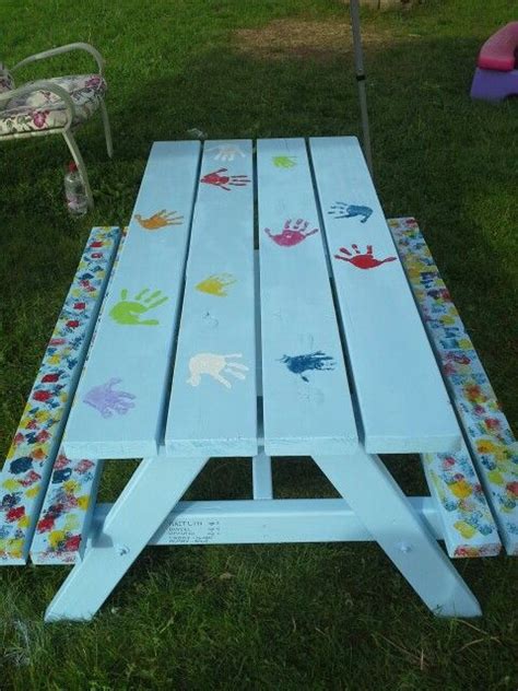 Painted Picnic Table Ideas Touch Paint