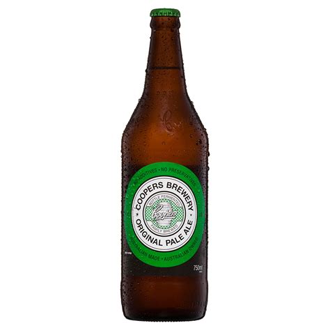 COOPERS PALE ALE 750mL BOTTLES PALS