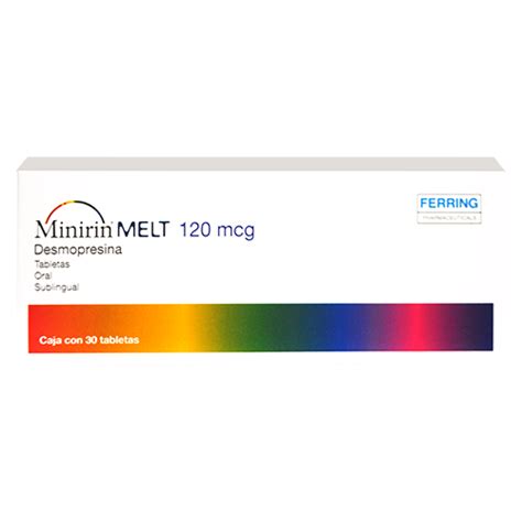 MINIRIN MELT 120 Mcg TAB CAJ C 30