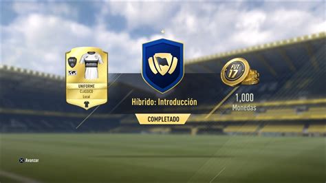 FIFA 17 PS4 SBC Desafio De Plantilla Hibrido Introduccion En