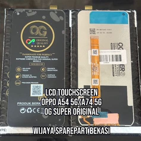 jual lcd ts oppo  ga  og super original black shopee indonesia