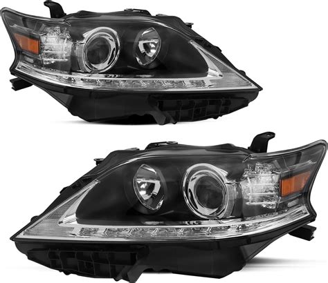 Amazon JSBOYAT Halogen W O HID Headlight Assembly W LED DRL