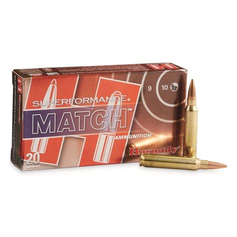 Hornady Superformance Match Remington Bthp Match Grain