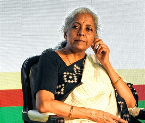 Finance Minister Nirmala Sitharaman During The Inauguration Of New