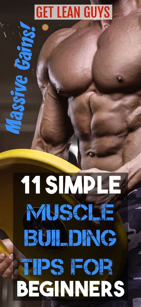 11 Simple Muscle Building Tips For Beginners Massive Gains Muscle Building Tips Build