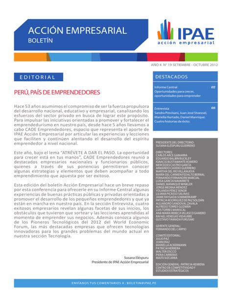 Pdf Ipae Acci N Empresarial