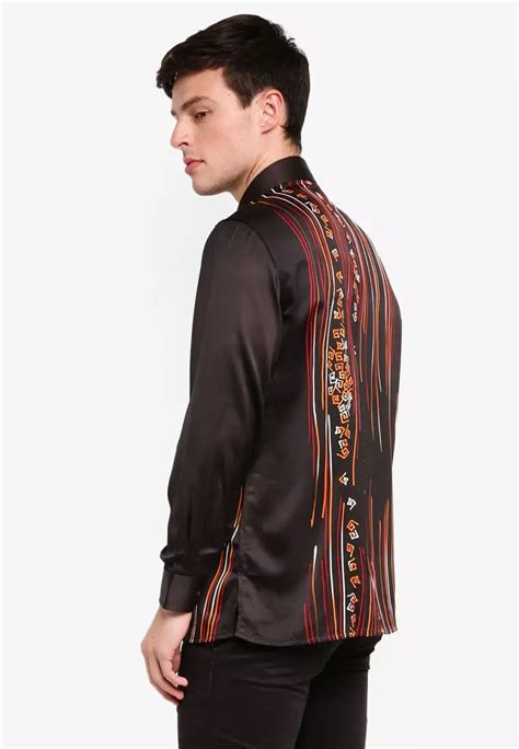 Buy Gene Martino Men S Batik Art Strip Online Zalora