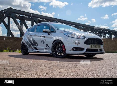 Modified Mk Ford Fiesta St Stock Photo Alamy