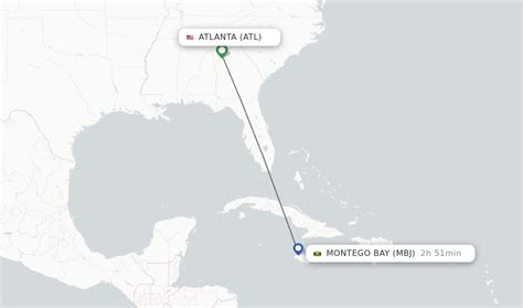 Direct Non Stop Flights From Atlanta To Montego Bay Schedules