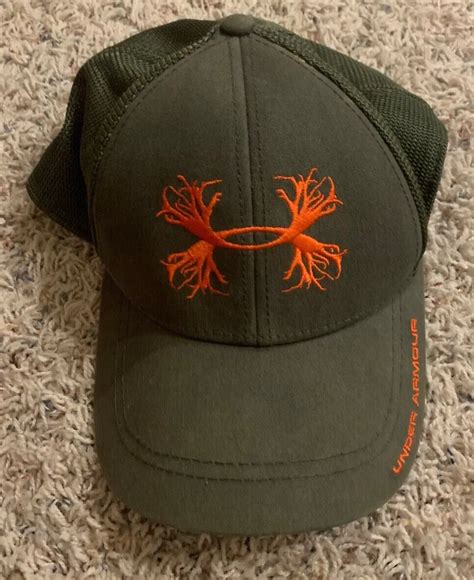 Orange Under Armour Hunting Logo