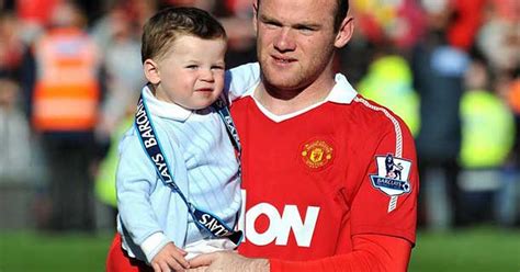 Manchester United Stars Celebrate League Title With Their Children