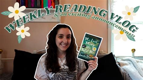 Weekly Reading Vlog Book Haul Announcement Also A Quiet Walk