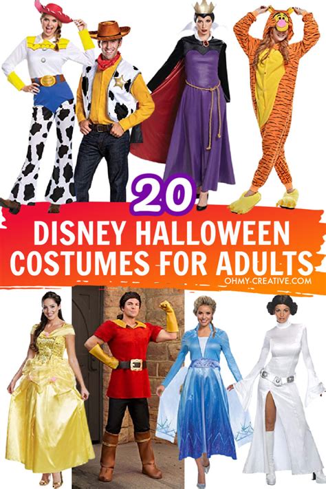 20 Disney Halloween Costumes for Adults - Oh My Creative