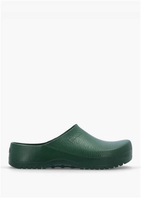 Birkenstock Mens Super Birki Polyurethane Green Clogs