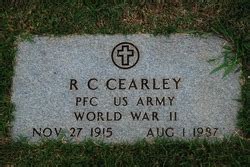 Rev R C Cearley M Morial Find A Grave