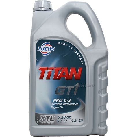 Двигателно масло FUCHS TITAN GT1 PRO C 3 5W30 5L Масла греси