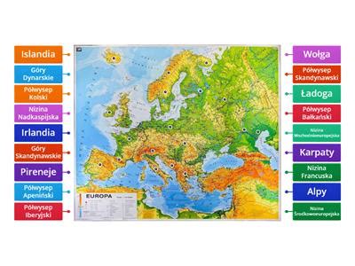 Klasa Mapa Afryka Fizyczna Materia Y Dydaktyczne