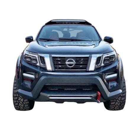 Nissan Navara Np300 2015 2020 Abs Front Bumper Dark Sky