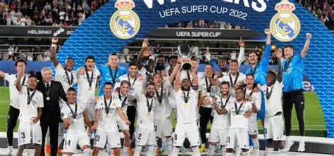 Real Madrid Win Their 5th Uefa Super Cup Anews