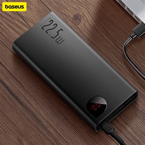 Jual Baseus Adaman Powerbank Metal Digital Display Qc Mah W