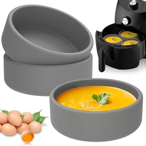 Pcs Silicone Air Fryer Egg Mold Reusable Nonstick Egg Bites Pan