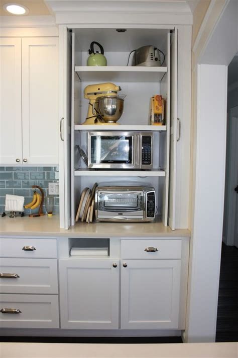 66 Creative Appliances Storage Ideas For Small Kitchens - DigsDigs