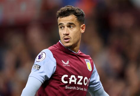 Aston Villa Ace Philippe Coutinho Likely To Be Out With Grade 2 Tear