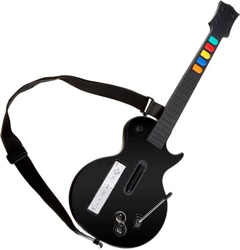 NBCP Wii Guitar Hero Controller Wireless Compatible with Guitar hero ...