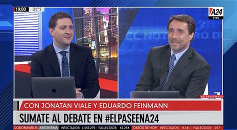 Luego De La Salida De Eduardo Feinmann Y Jonatan Viale La Estrategia De A24 Para 2021 Moskita