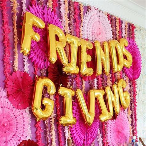 Friendsgiving 16 Balloon Phrase Banner Set Instaballoons Wholesale