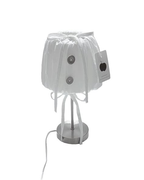 White Silver Danchu Stand Lamp