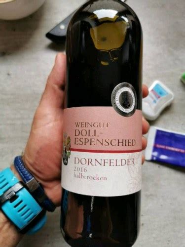 Weingut Doll Espenschied Dornfelder Halbtrocken Vivino