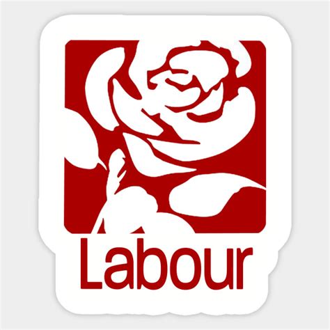 Labour Party Logo - Labour Party Logo - Sticker | TeePublic