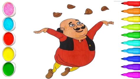 Motu Patlu Drawingcartoon Drawinghow To Draw Motu Patlu Step By Step