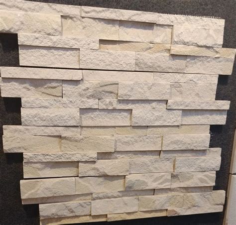 Off White Stone Wall Cladding 100x300 Mm At 120 Sq Ft In Bengaluru