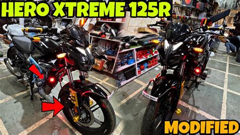 Hero Xtreme 125r Beautiful Decent Modification Crash Guard Visor