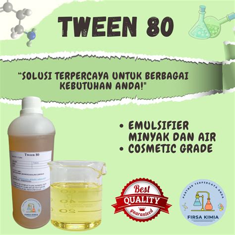 Jual Original 1Kg Tween 80 Polysorbate 80 Termurah Shopee Indonesia