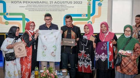 Sandi Uno Dorong Pelaku Kreatif UMKM Manfaatkan Digitalisasi