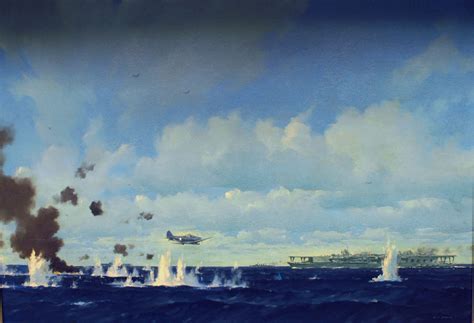 Battle Of Midway Painting At Explore Collection Of Battle Of Midway Painting