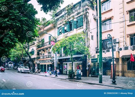 French Quarter in Hanoi editorial image. Image of quarter - 290025330