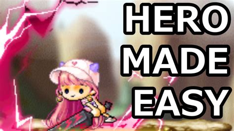 Maplestory Guide To Hero Youtube