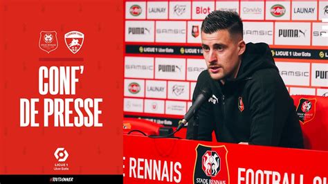 SRFC Clermont Conférence de presse d avant match Stade Rennais F C