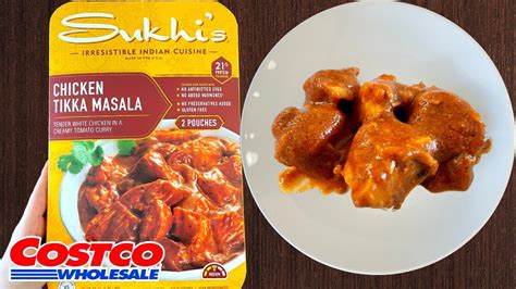 🇮🇳 Sukhis Chicken Tikka Masala Irresistible Indian Cuisine Costco Product Review Youtube