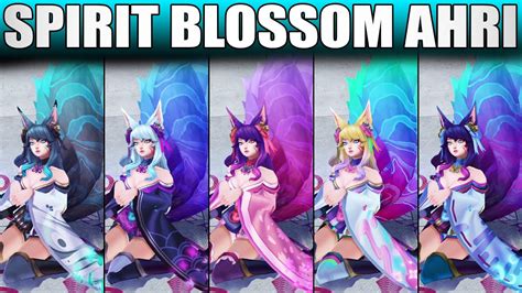 Spirit Blossom Ahri Chroma 2020 Youtube